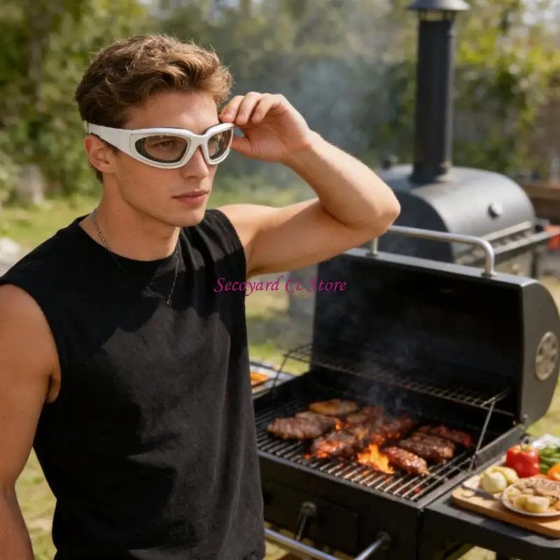 

N3UC 2pcs Onion Goggles Impact Resistant Protective Eyewears For Cooking Cleaning BBQ With Sealed Design For Fume Protections