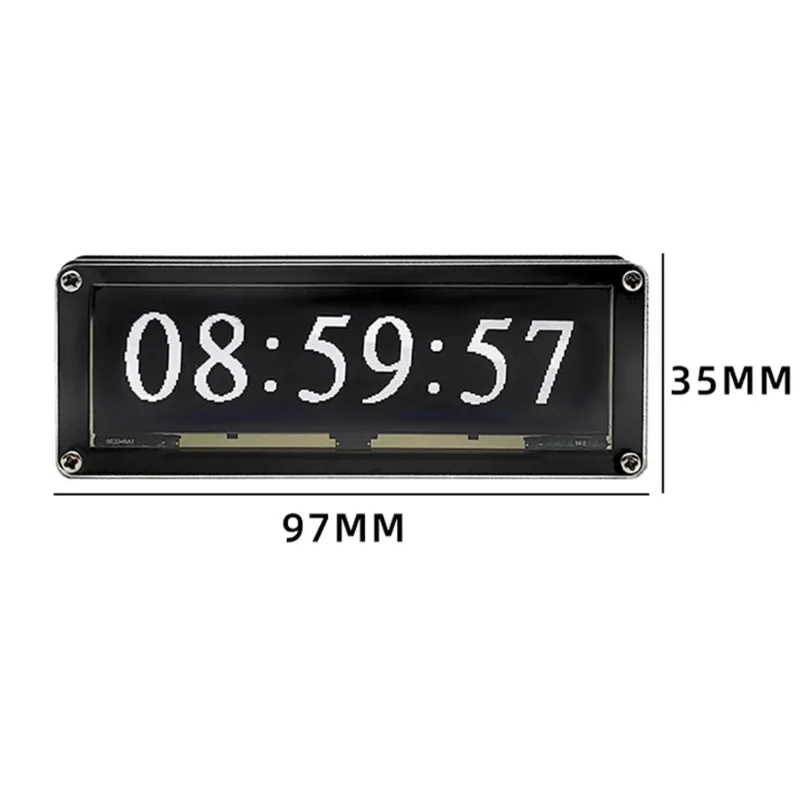 

EO256 OLED Spectrum Display Voice Controlled Music Spectrum Bluetooth WIFI Connection VU Prediction Clock Desktop Decoration