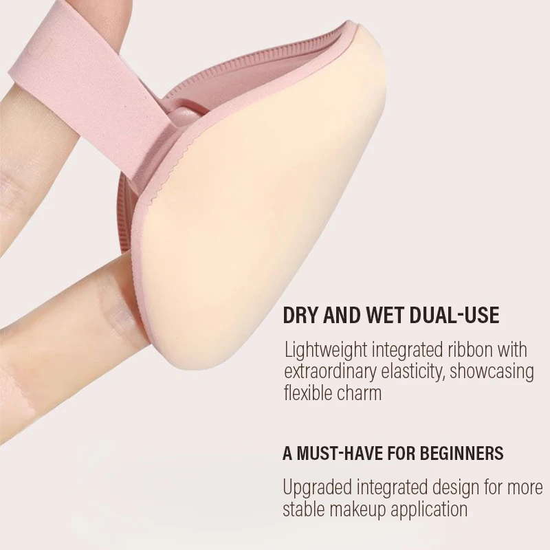 พัฟแต่งหน้าขนาดใหญ่ ฟองน้ำเนื้อนุ่มพิเศษ สำหรับรองพื้น คุชชั่น แป้งพัฟ คอนซีลเลอร์ ใช้ได้ทั้งแบบแห้งและแบบเปียก อุปกรณ์แต่งหน้า กลิ่นขนมสายไหม