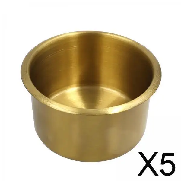 

Durable Recessed Plastic Cup Drink Holder Rust Proof Universal Pocket for Car Truck Marine Yacht