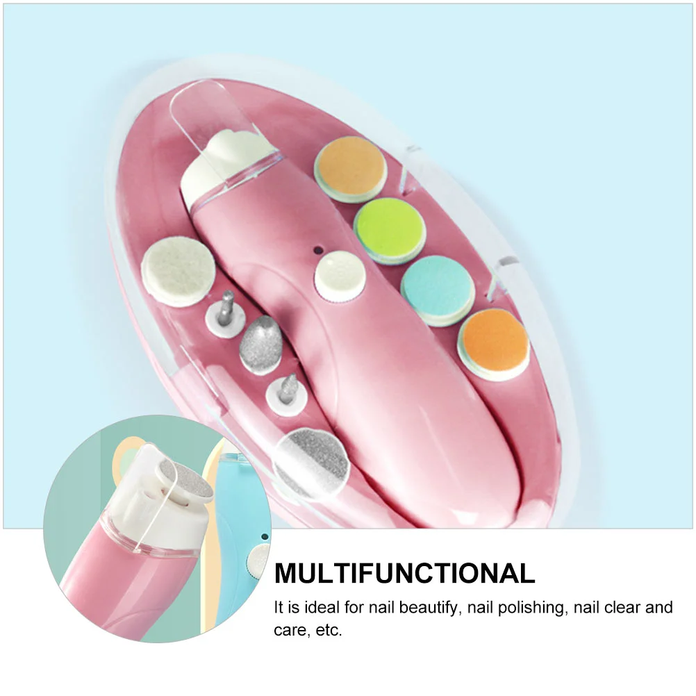Nagel Grinder Multifunktionale Bohrer Kit Elektrische Messer Spitzer Datei Abs Harz Maniküre Polnischen Baby Neugeborenen Kleinkind Werkzeuge