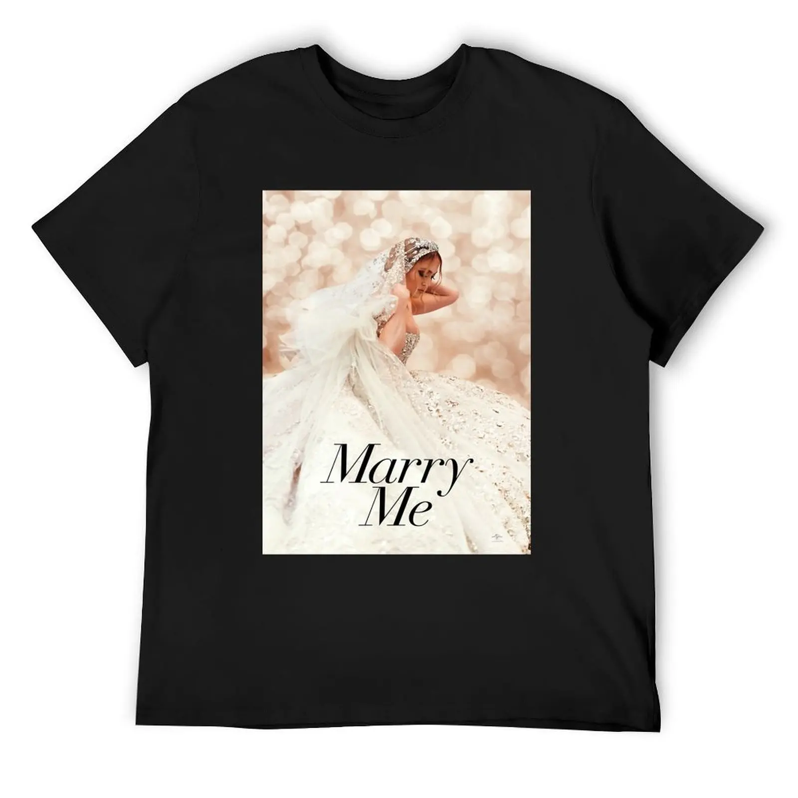 Women Men Marry Me Movie Retro Vintage T-Shirt custom shirt aesthetic clothes funny t shirts for men