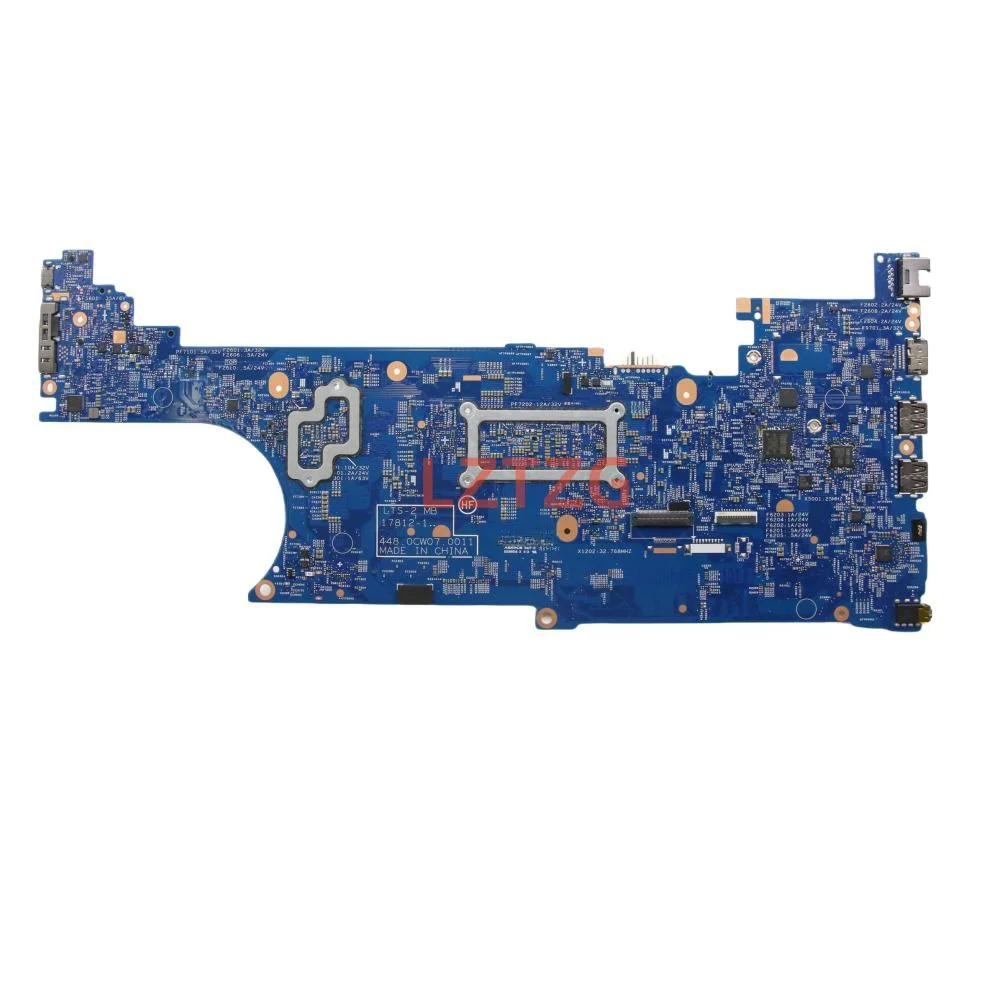 17812-1 For Lenovo ThinkPad T580 P52S Laptop Motherboard CPU I5 I7-8th Gen MX150 2G Independent Graphics Card 100% Tested OK