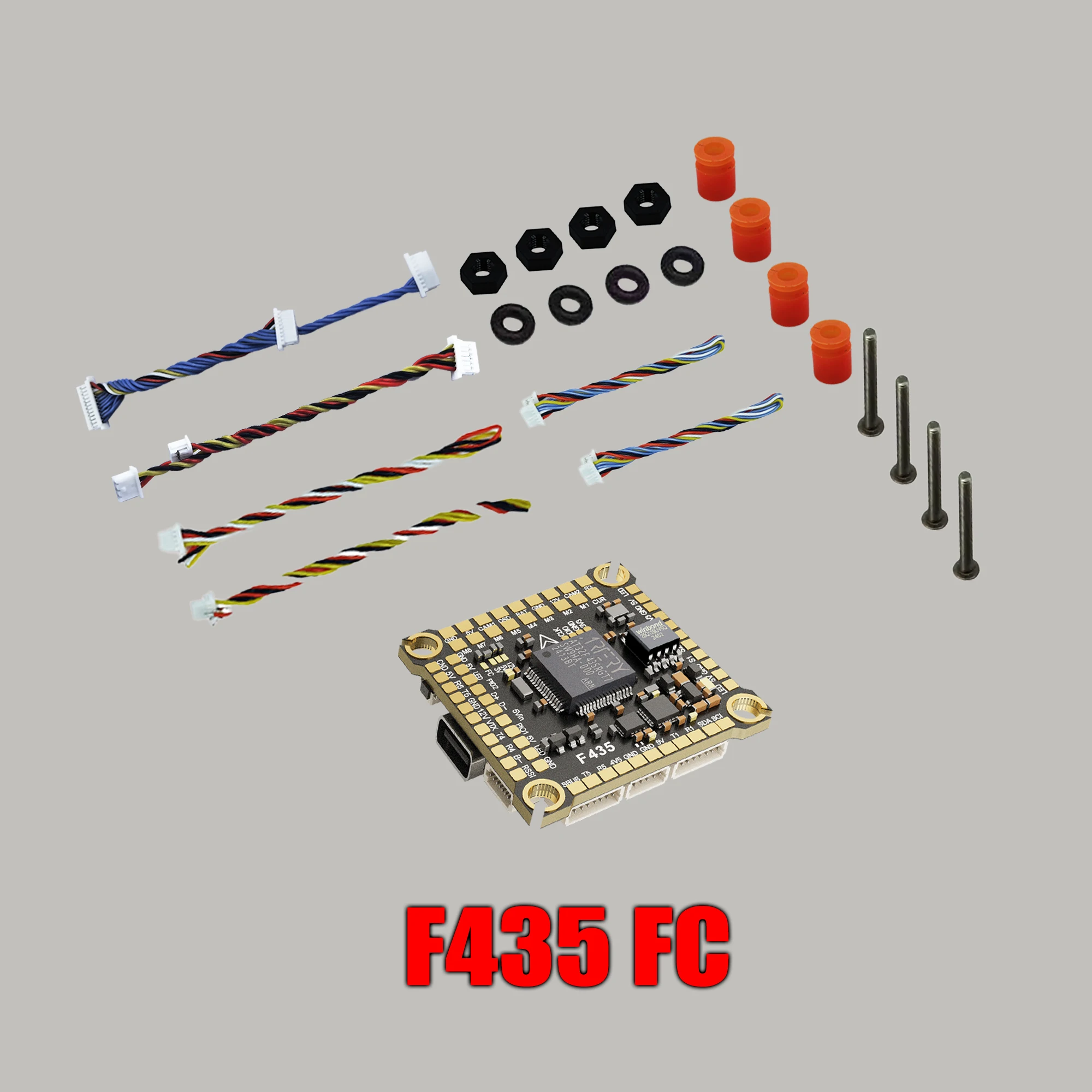 DAKE F435 V3/V4 FC ESC Stack 3-8S Lipo Flight Control BLS 55A/60A/70a 4 in 1 ESC 30x30  RC FPV Racing Drone