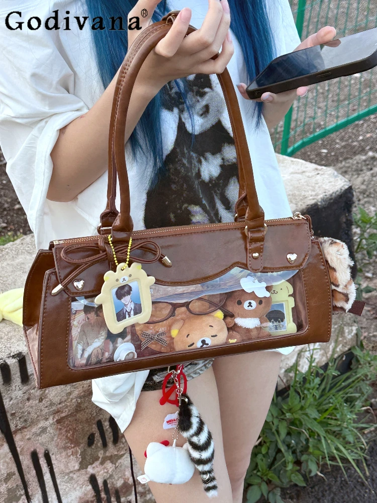 

2D Japanese Original Lolita Retro Single Shoulder Bag Small Capacity Sweet Cute Casual Commuting Versatile Pain Bag