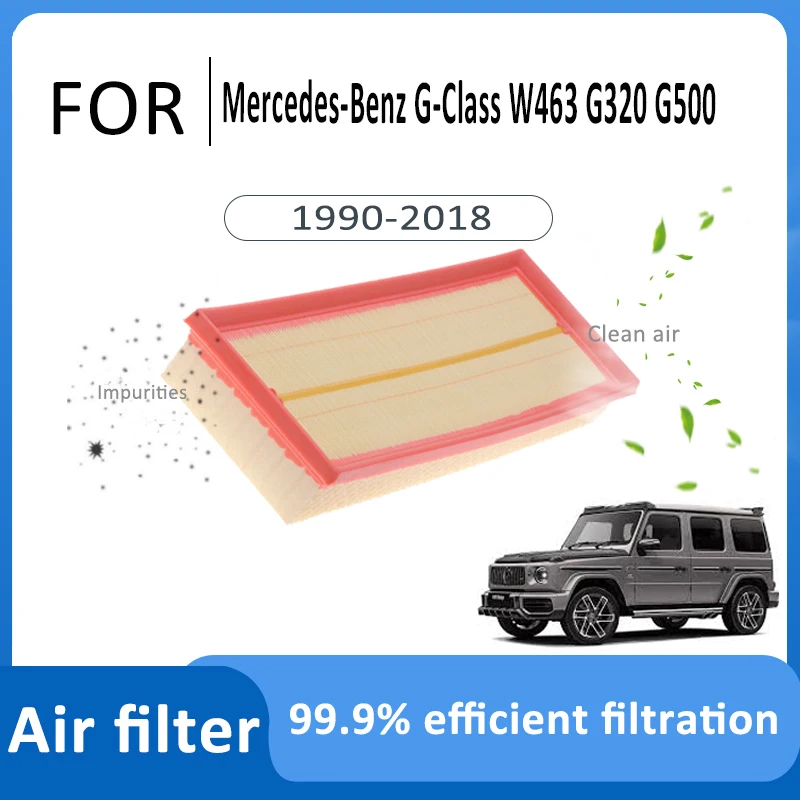 

For Mercedes Benz C Class W463 G320 G500 1990~2018 A2730940404 Air Filter Car High Flow Filter Air Intake Systems Auto Filter