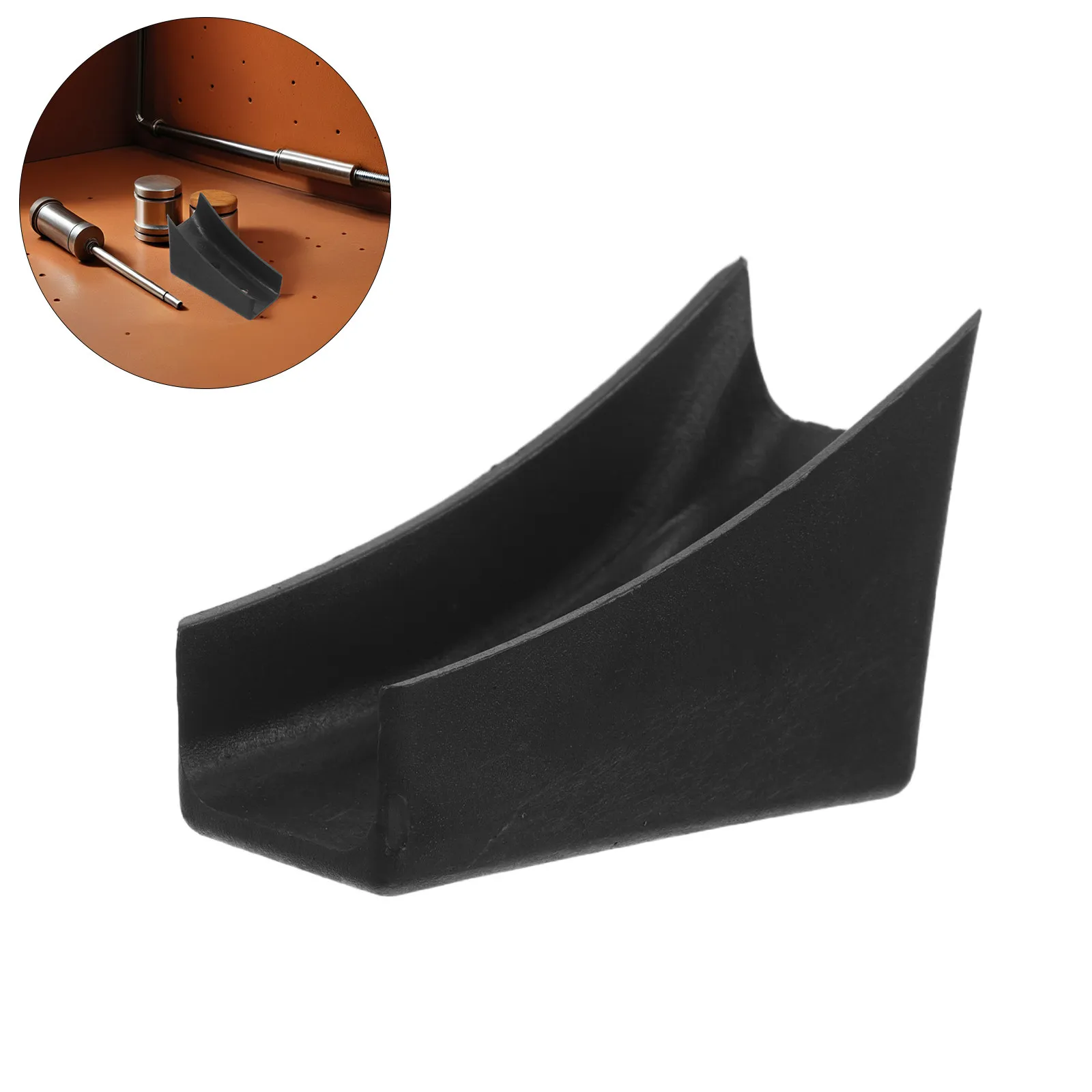 10Pcs Chair Feet Floor Protectors U Shaped Tubular Leg Caps Boat Shaped Anti Tilt Non Slip Rubber Pads Office Chair Floor