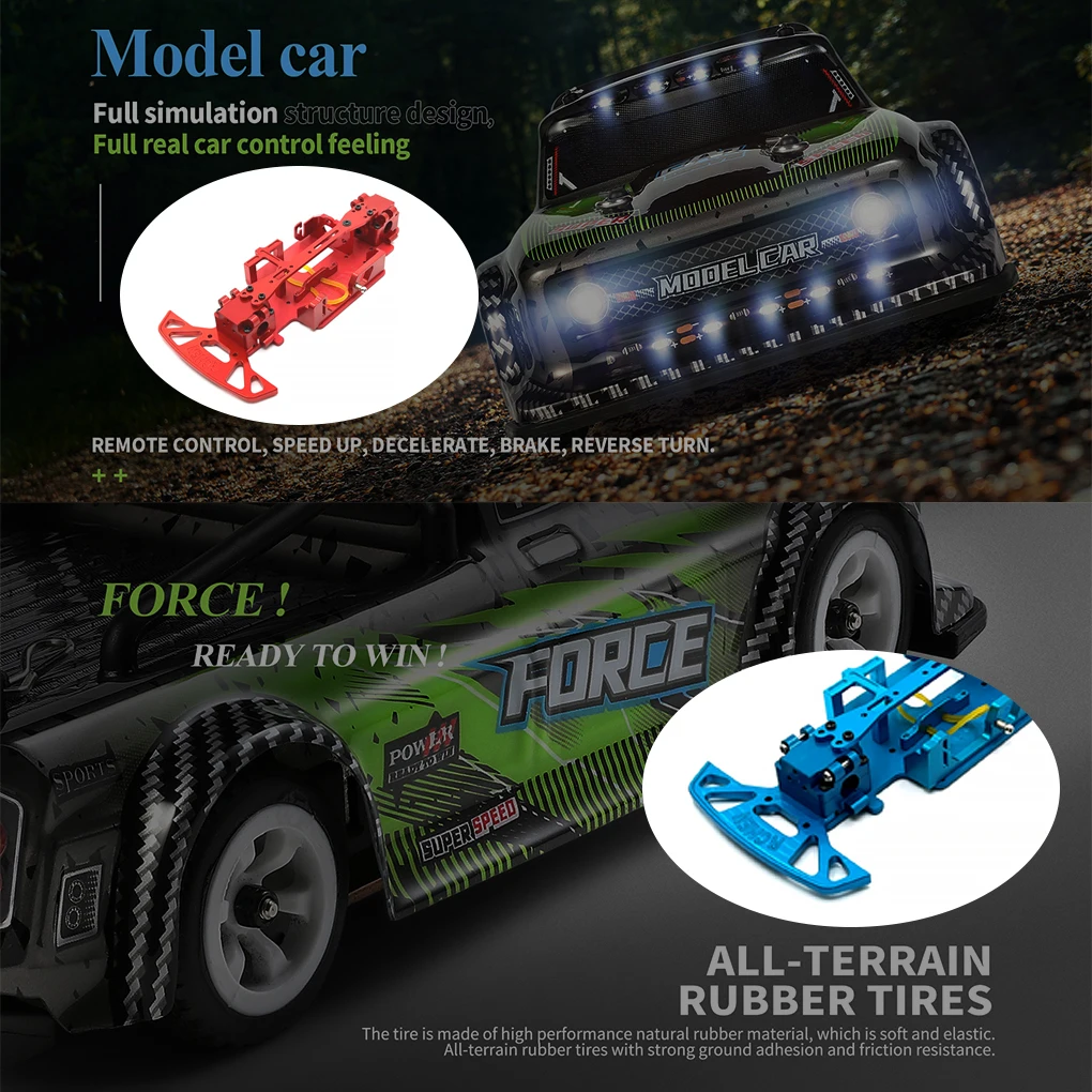 Caja de cambios Placa inferior Asiento del engranaje de dirección 1:28 Suministros de piezas del chasis