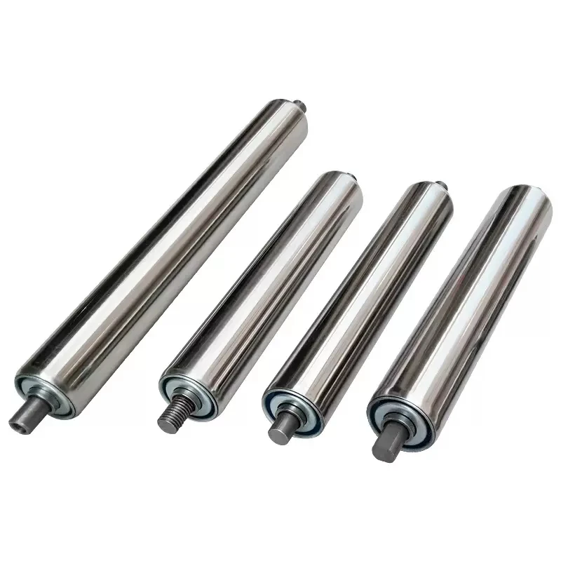 304 Stainless Steel Roller Tube Diameter 38mm Non-powered Machine Barrel Puller Conveyor Roller Length 200-1000mm