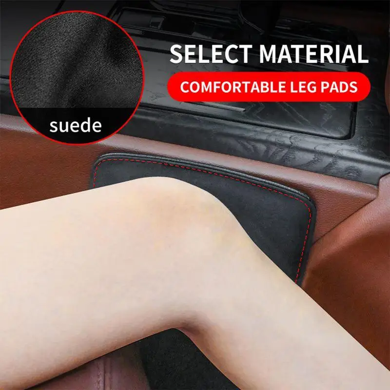 Car Console Leg Pad Automotive Leg Support Center Console Knee Pad Soft Comfortable Car Armrest Cushion For Driver Elbow Armrest