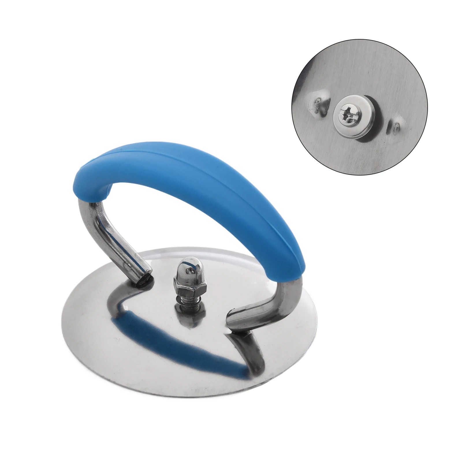 Replacement Knob Handle for Saucepan and Pot Lids Crafted in Stainless Steel with Secure Mounting System for Stable Everyday Use
