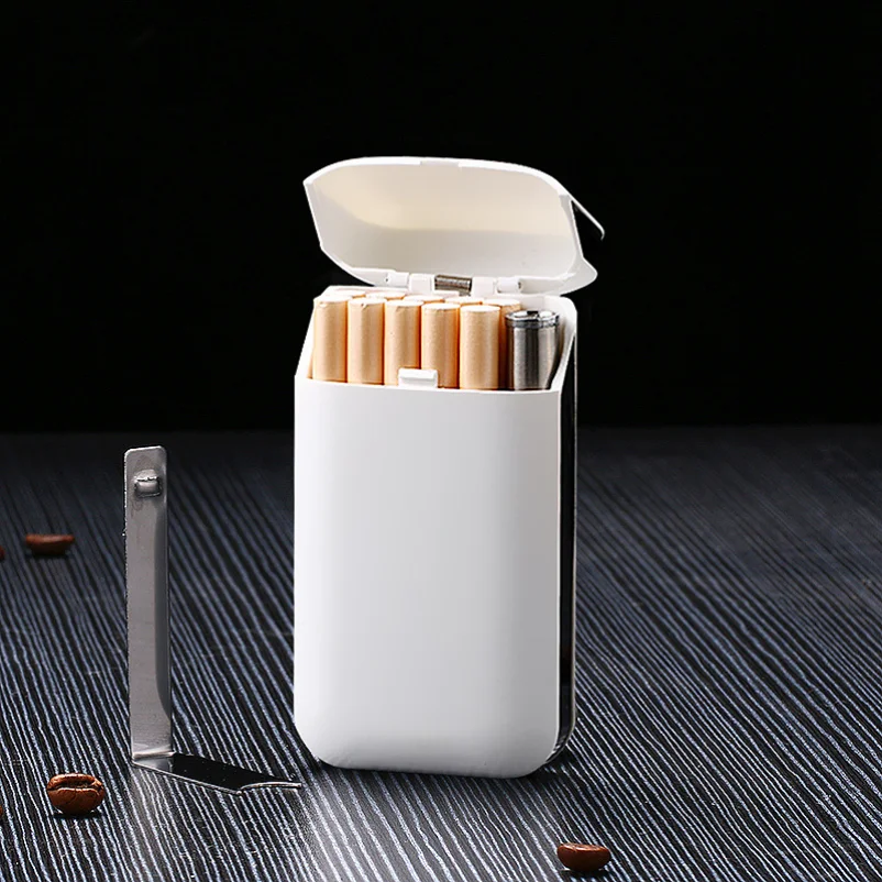 

Small Cigarette Case Lighter All-in-one USB Charging Windproof Lighter Creative Split Cigarette Lighter Accessories