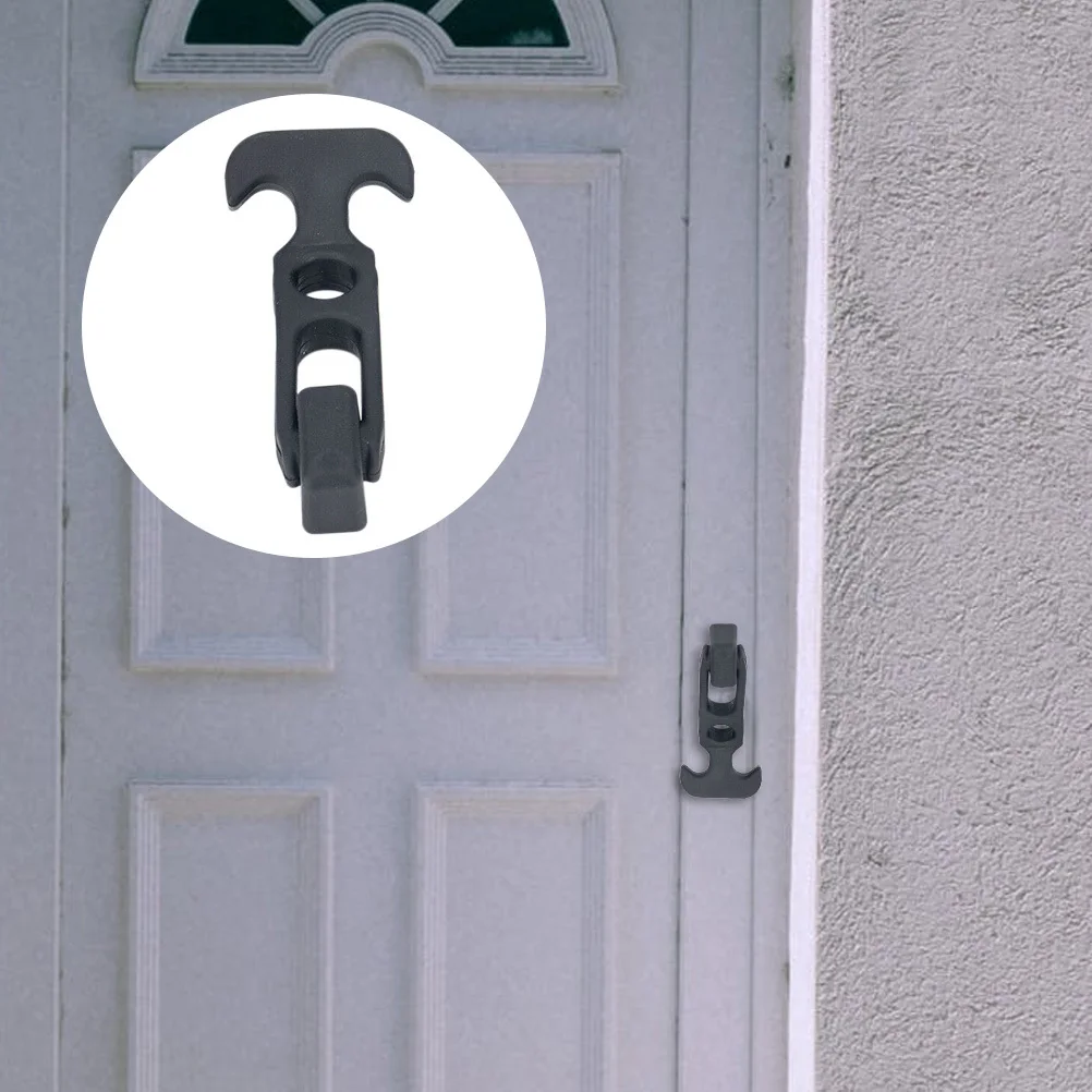 2 juegos de manija en T de servicio para manija de máquina, cerrojo de manija en T de alta resistencia, pestillo de puerta de goma, cerrojo de manija