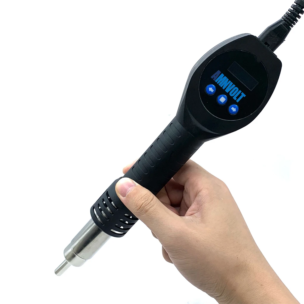 Mini Portable Handheld Heat Gun with PID Temperature Control 550W Quickly Heating Adjustable 100-450°C Repair Tools EU/US Plug