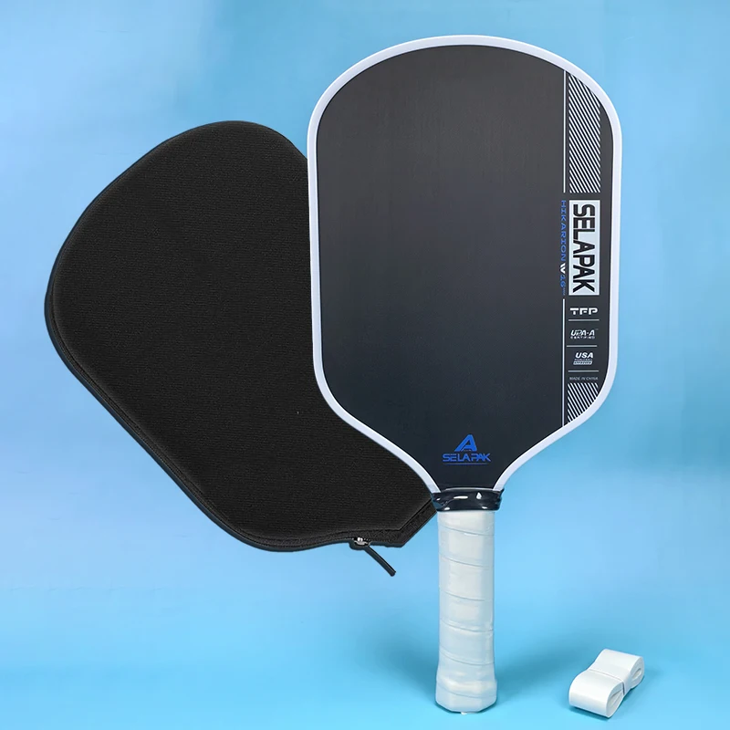 

Pro IV 16MM Pickleball Paddle - Carbon Fiber Construction, Honeycomb Core, Tournament-Grade for Adult Players