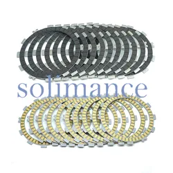 Motorcycle Clutch Friction Discs Plates for Kawasaki Z1000 2003-2022 ABS 2007-2009 2014-2016 Z 1000 ZR1000