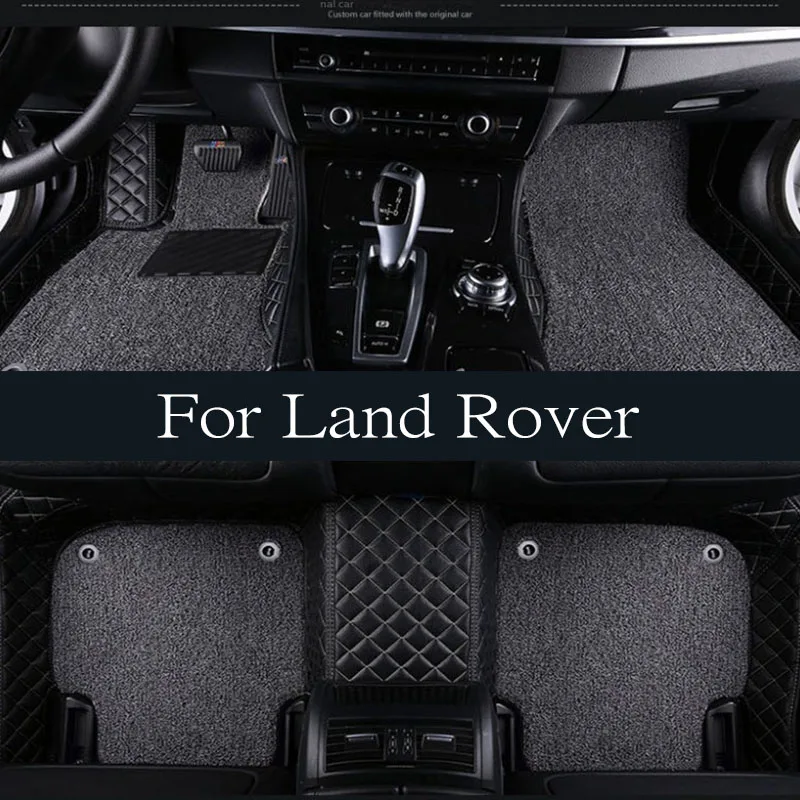 

Car Floor Mat for Land Rover Discovery 4 L319 LR4 2010~2016 Foot Parts TPE Panel Liner Carpet Pad Custom Cover Rug trunk mat