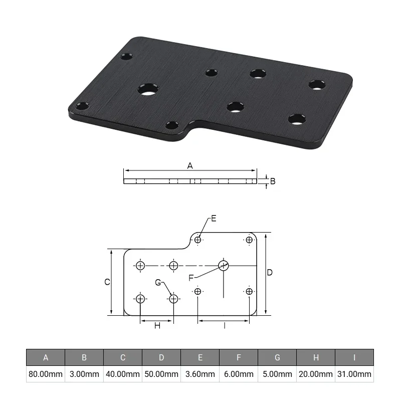 Imagem -02 - Openbuilds Placa de Polia do Atuador de Alumínio com Ranhura em v para Motores de Passo Nema17 Impressoras 3d Unidades