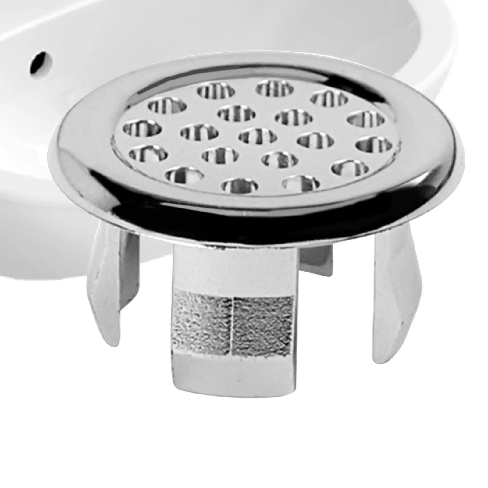 

Кольцо-заглушка для слива раковины 22-24 мм, декоративная накладка на переливное отверстие, двухслойная вставка для круглых отверстий, для дома и ванной комнаты