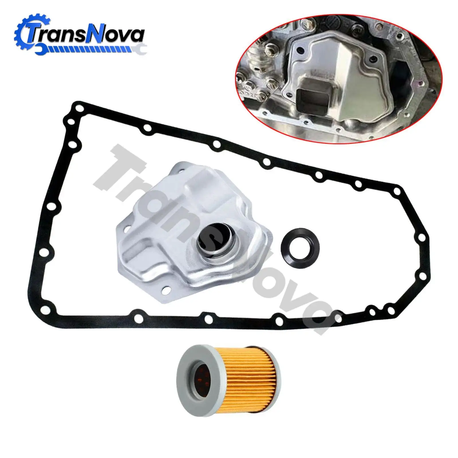 

Комплект фильтров для вариаторной трансмиссии TransNova JF011E 31728-1XZ0D 31728-1XF03 31726-1XF00 для Nissan Rogue, Altima, Dodge, Jeep, Mitsubishi