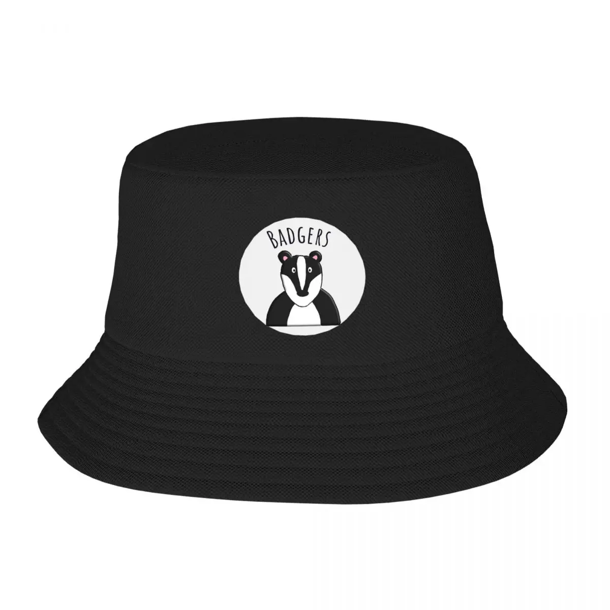 Badger Bucket Hats Panama For Man Woman Bob Hats Fashion Fisherman Hats Summer Beach Fishing Unisex Caps