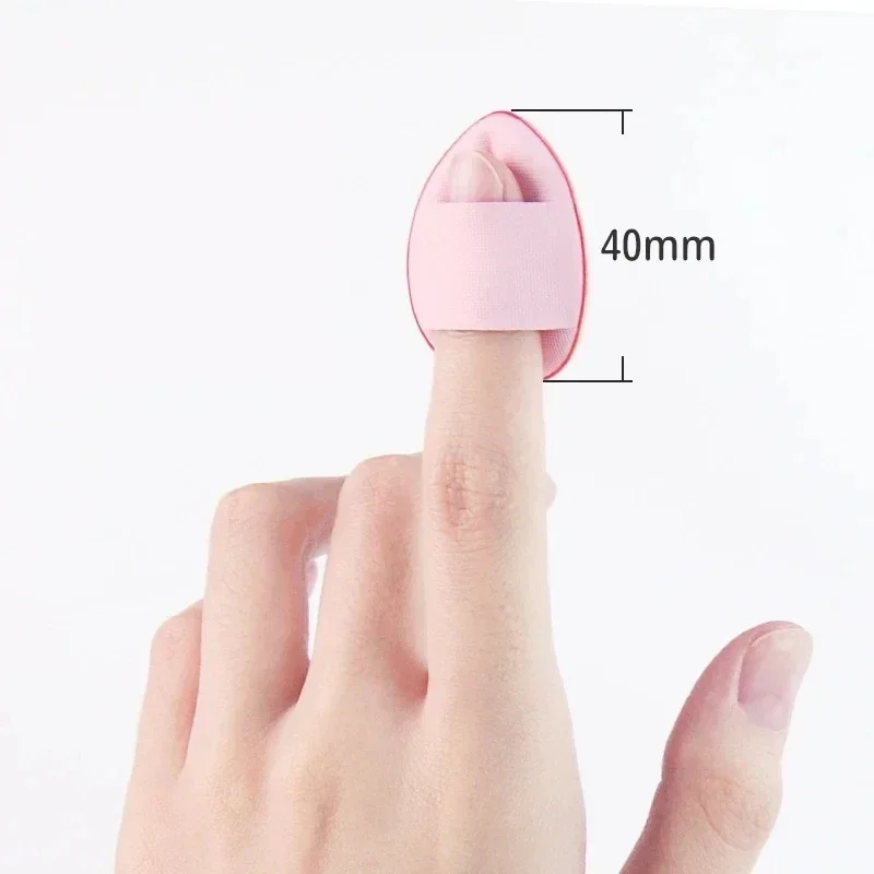 Mini Finger Puff Foundation Small Air Cushion Powder Sponge Face Concealer BB Cream Cosmetic Applicator Makeup Tools