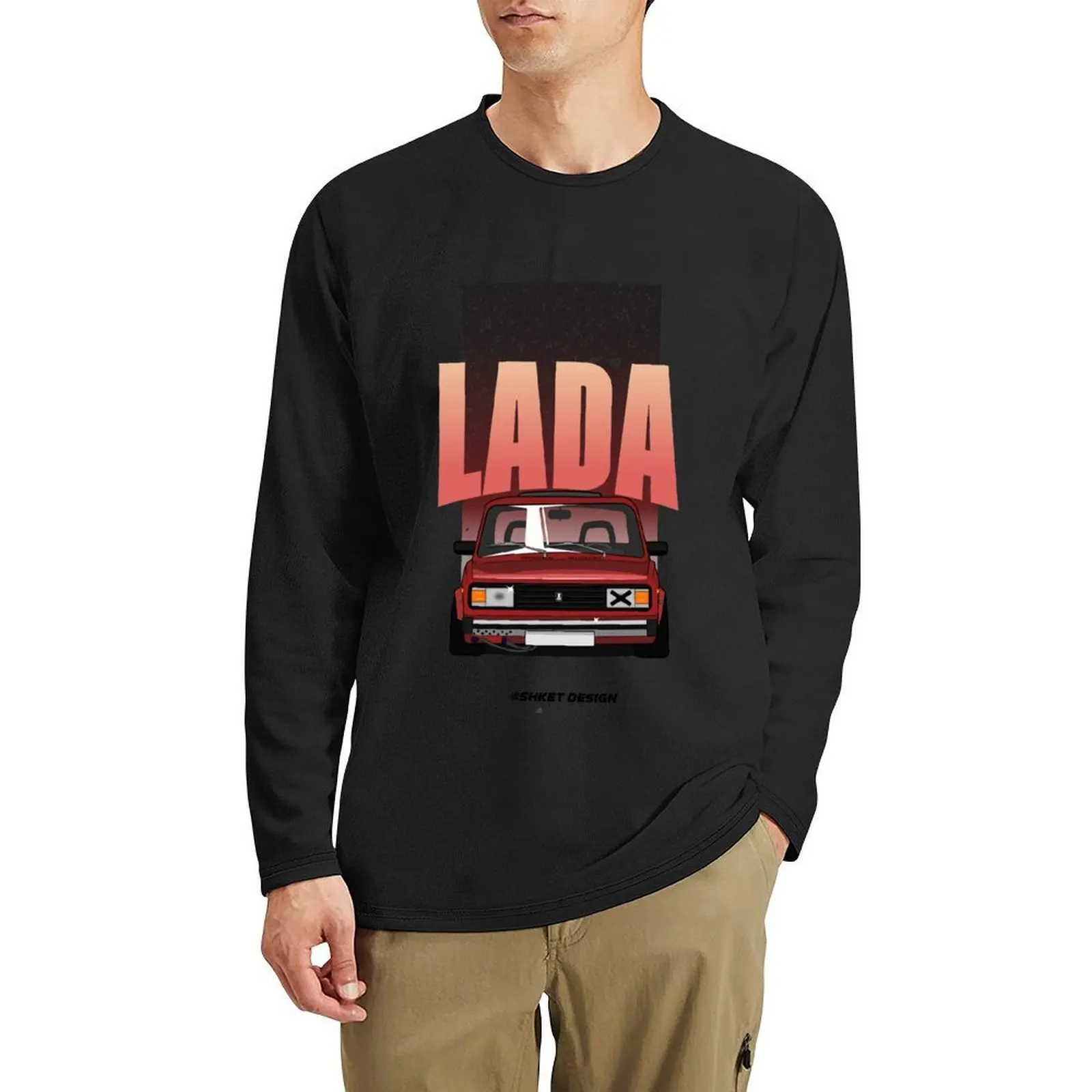 

Lada 2105 prepared for winter drifting season Long T-Shirt Blouse boys white t shirts custom t shirt mens t shirts pack