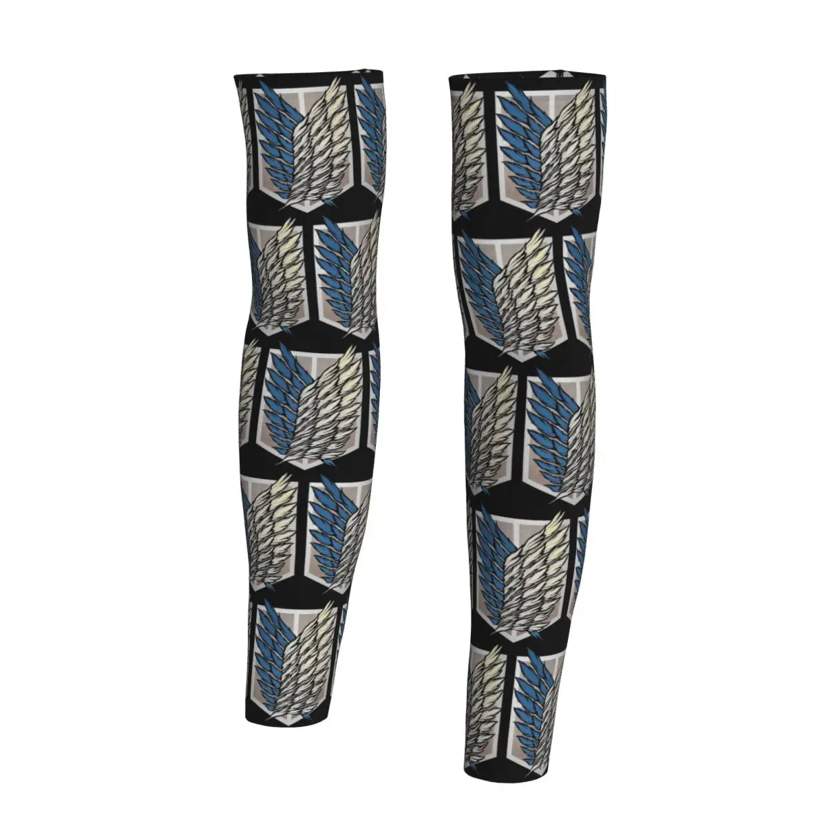 أكمام أذرع هجوم على تيتان للرجال والنساء للحماية من أشعة الشمس فوق البنفسجية وتغطية الوشم الرياضية والتبريد وركوب الدراجات