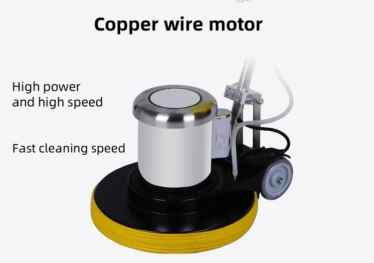 Lucidatrice per pavimenti con spazzole da 202517 pollici e macchina per la pulizia dei pavimenti in marmo per lucidatura a tampone nel prezzo di fabbrica