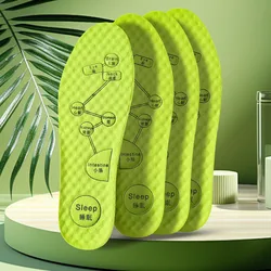 Foot Acupressure Insoles For Shoes Sole Sweat absorbing Deodorant Insole Breathable Running Insoles For Feet massage Insole
