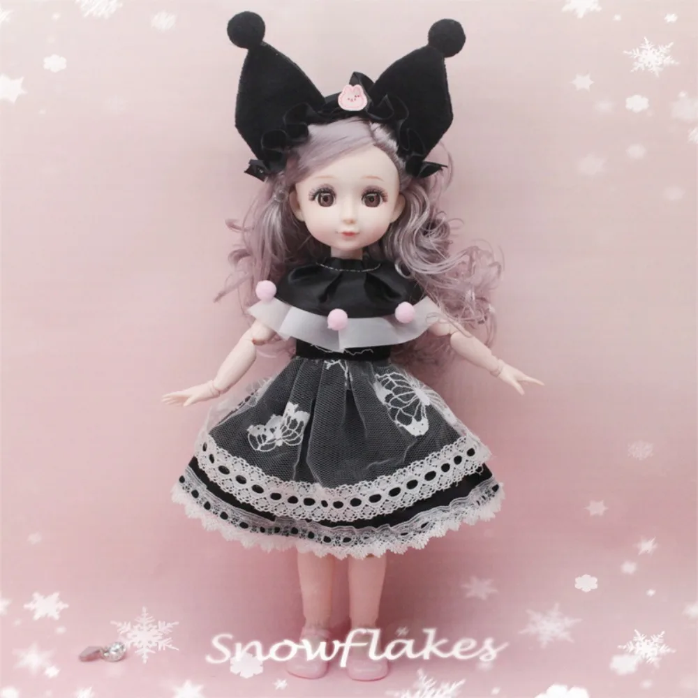 

Dressing Doll Spherical Joint 30cm Bjd Doll Dress Up DIY 1/6 Bjd Dolls Colorful with Clothes Hinged Doll Kid