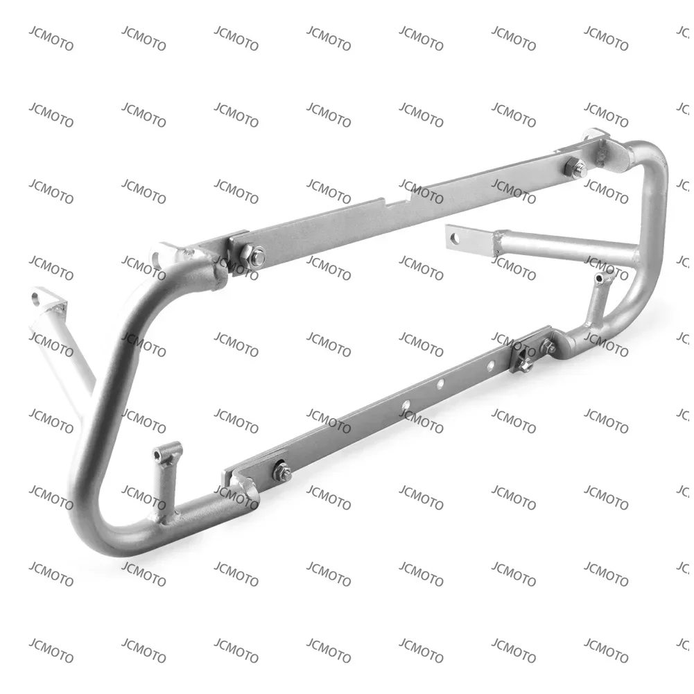 

Silver Steel For BMW K1600GTL 2011 2012 2013 2014 Motorcycle Highway Crash Bars Protector Guard
