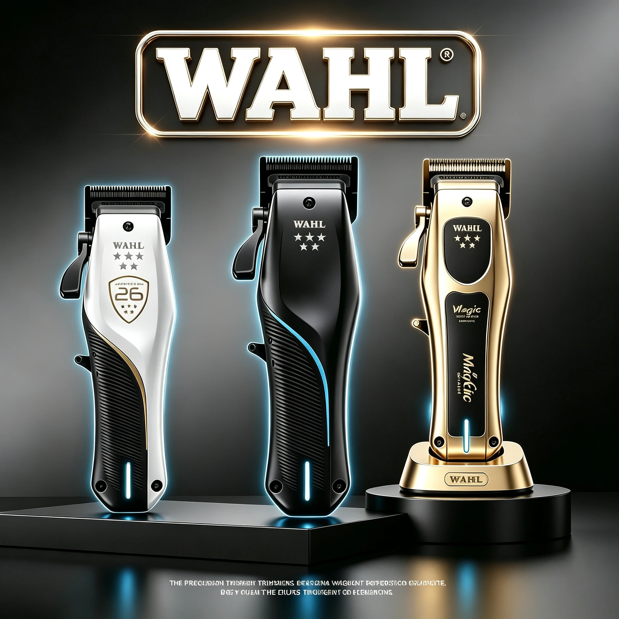 Professional Wahl Vapor 8148 Magic Clip Gamma Legend Baber Combo Cordless Hair Clipper&Hair Trimmer&Foil Shaver For Stylists