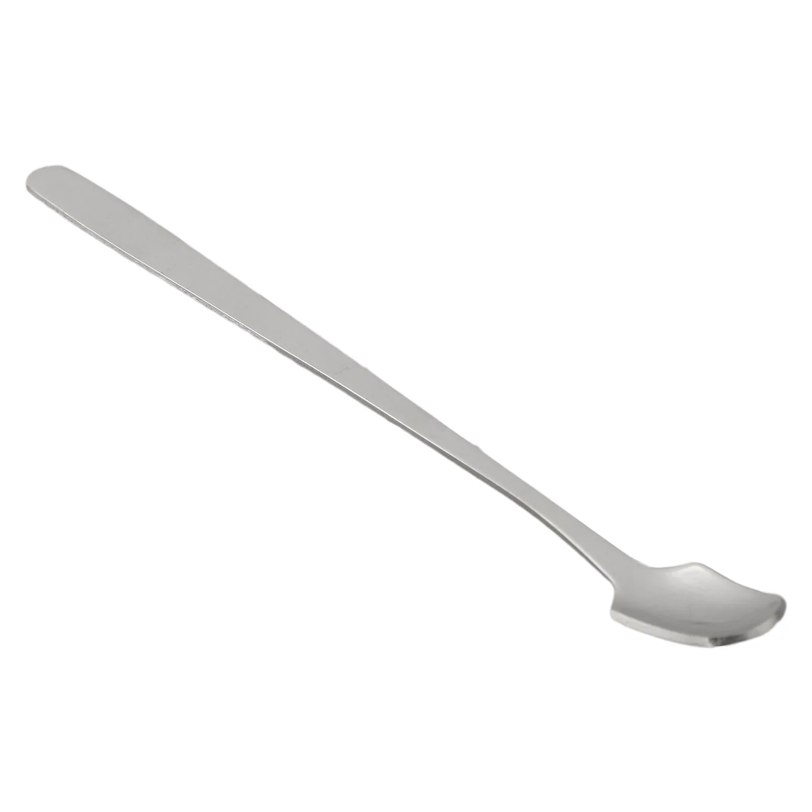 Sleek and Hygienic Long Handle Stainless Steel Milk Spoon Teaspoon for Coffee and Drinks Perfect for Home or Bar