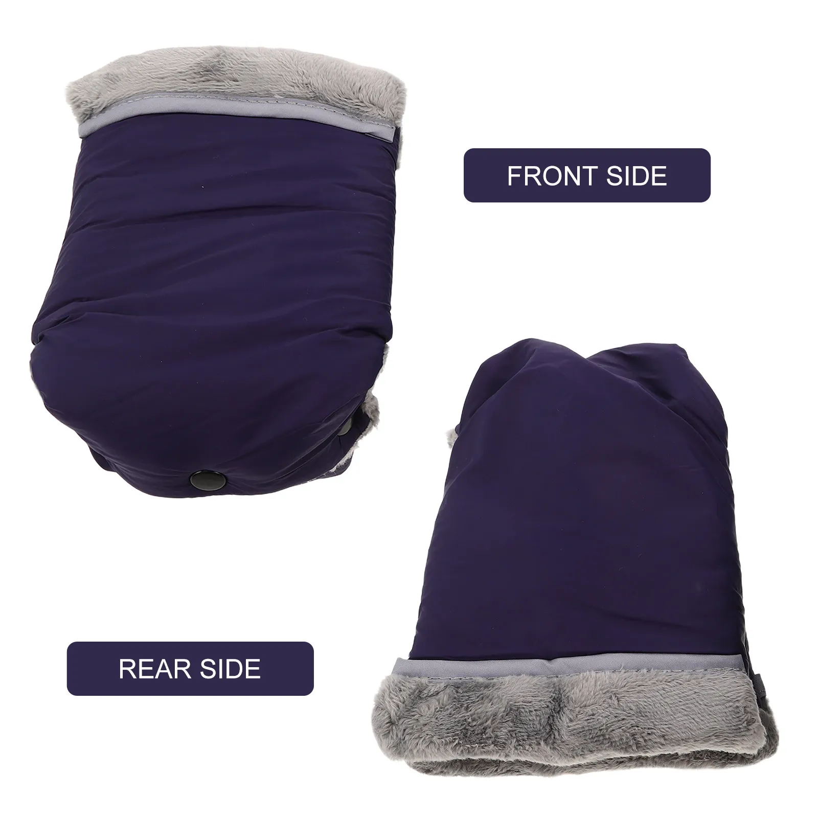 1Pair Waterproof Weather Baby Stroller Hand Muffs Pram Gloves For Mothers Winter Baby Accessories Windproof Thermal