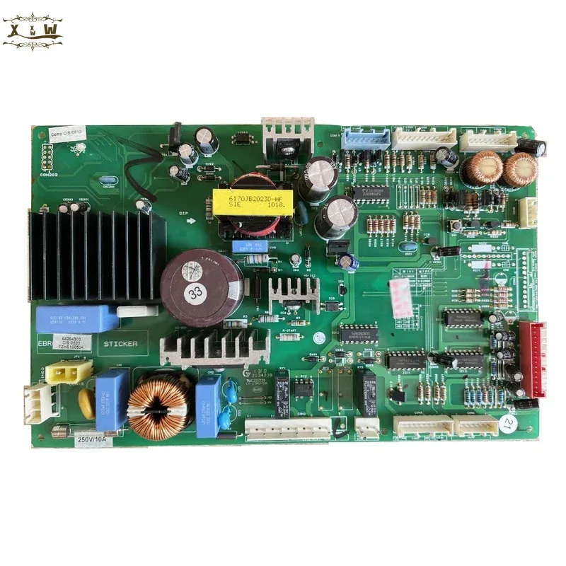 Used refrigerator with multiple ports, computer driver-controlled motherboard for EBR64264303