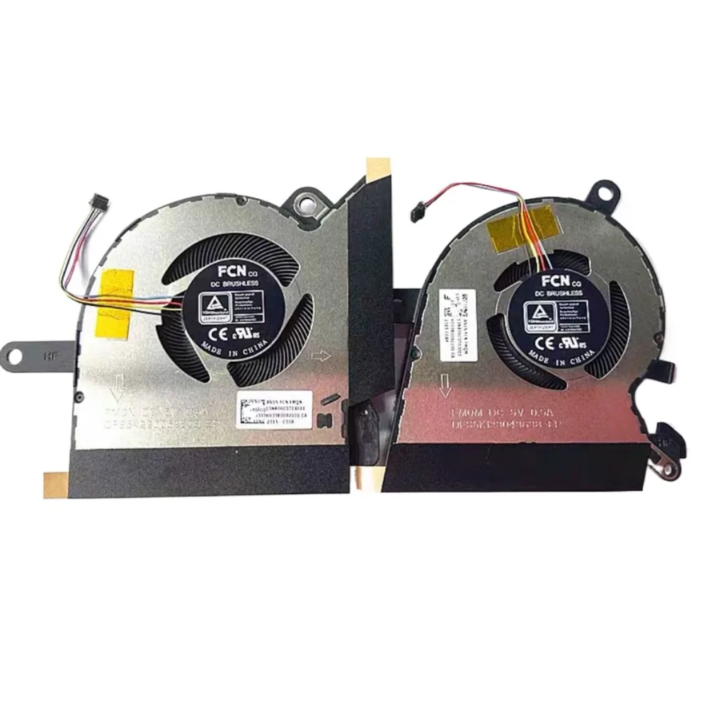 Replacement CPU GPU Cooling Fan for ASUS Flow X13 GV301 GV301Q GV301QC GV301QE GV301QH Series DFS5K123043638 DFS5K223052838