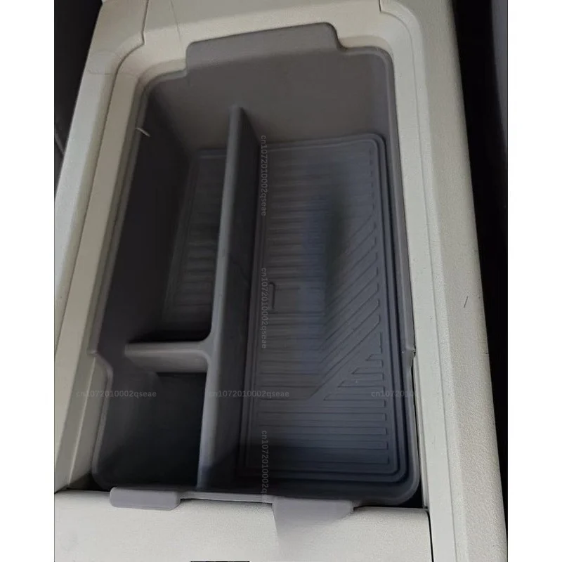 Für MG 4 MG4 EV Urban 2026 2027 Armlehnen-Aufbewahrungsbox Mittelkonsolen-Organizer Ablage ABS Rutschfestes Innenzubehör – Detail 6
