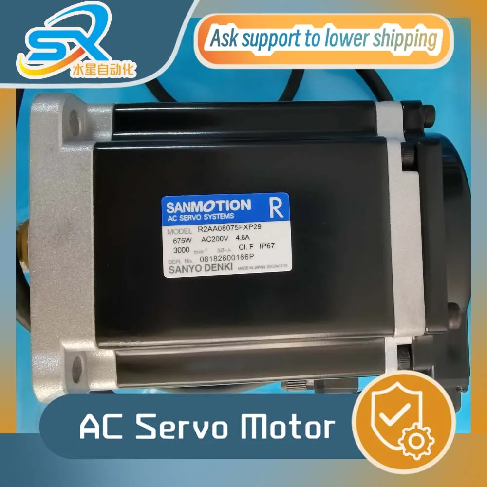 

Sanyo Servo Motor R2AA08075FXP29 675w One year/three Months Warranty