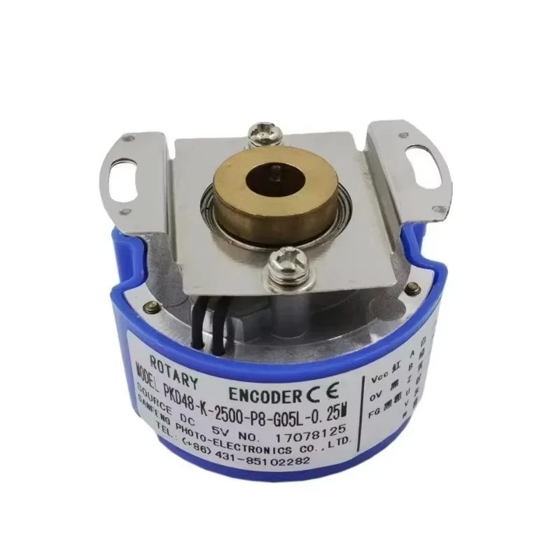 Tamagawa Type 9mm Tapered Hollow Shaft Rotary Encoder PKD48-K9-2500-P8-G05L for Servo Motor Elevator