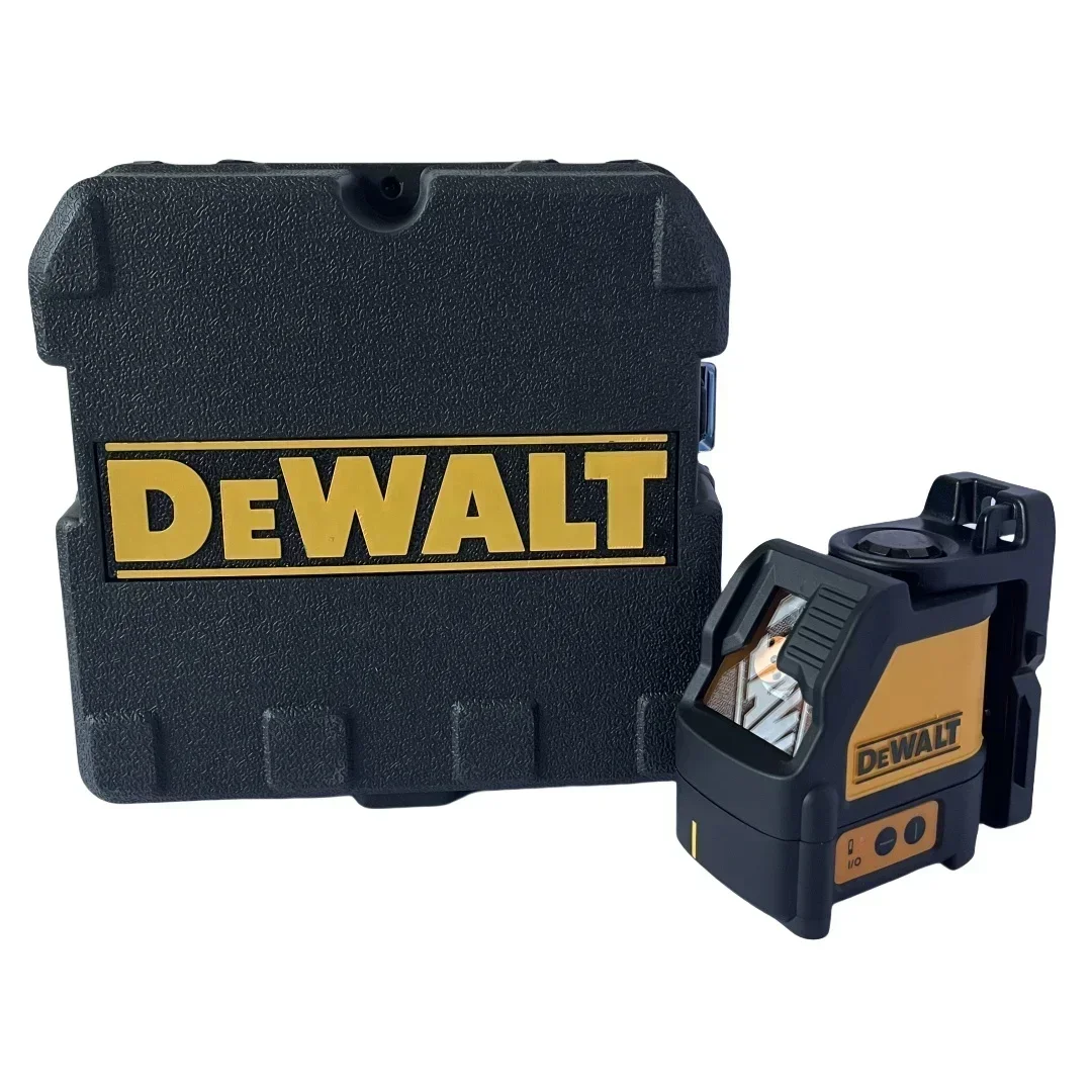 DEWALT Cross Laser Level DW088CG Высокоточный 2-линейный самовыравнивающийся лазерный уровень с зеленым лучом для использования в помещении и на открытом воздухе, электроинструмент