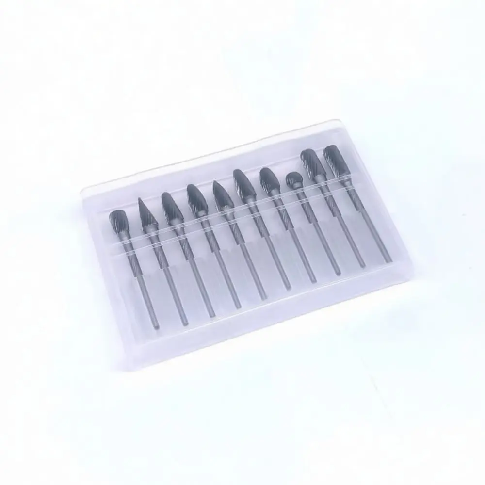 Rotary Burr Bits Set Carbide Tungsten Head For Metal Wood Polishing Milling Drilling Die Grinder Tool Accessories New