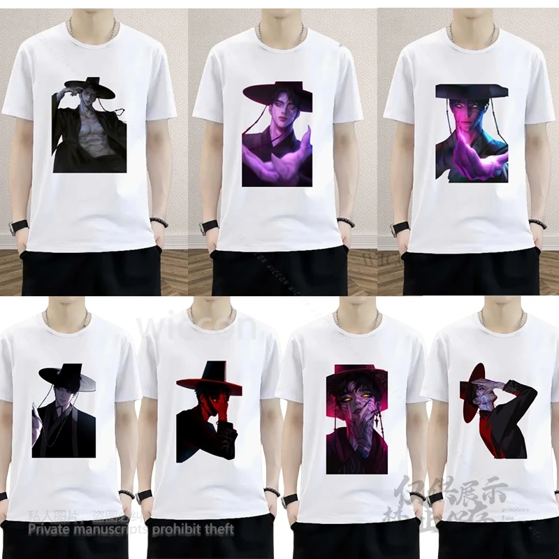 

Anime Movie KPop Demon Hunters Superstar Boys Jasa Cosplay Men Props Handmade Summer Funny Tshirt Print T-shirt Fashion Outfits