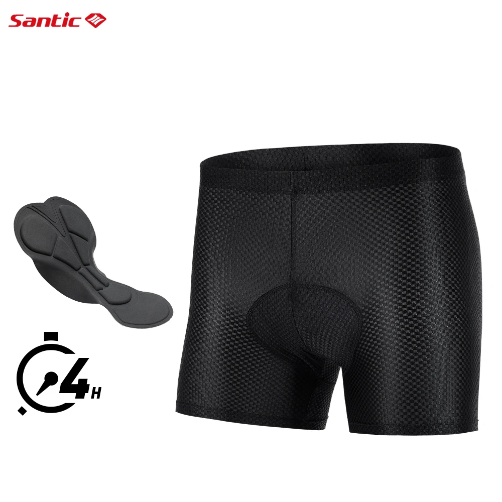 Santic 2024 New Cycling Shorts Four Seasons Men\'s Road Cycling Breathable Lightweight Inner Cycling Shorts Anti-sweat