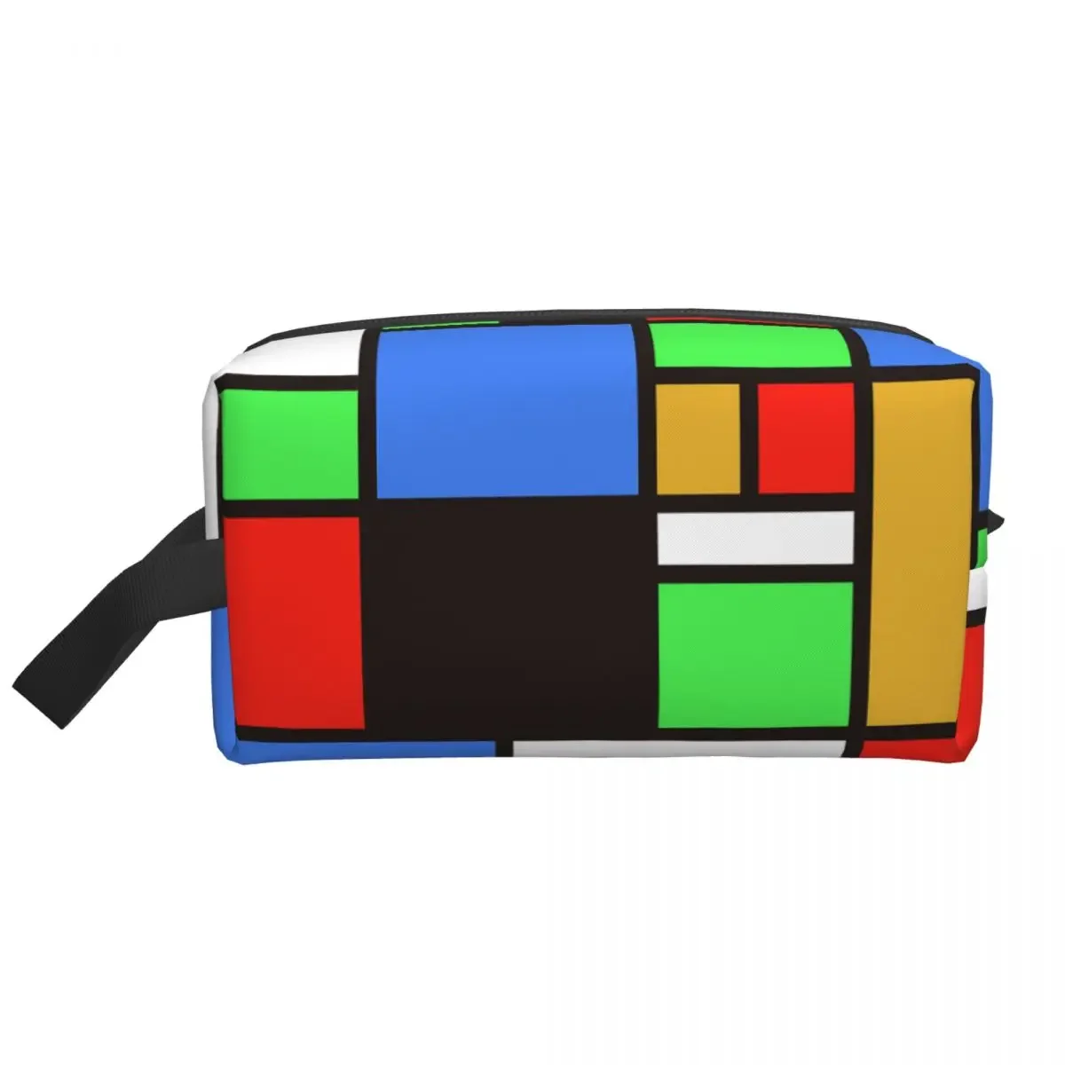 Fashion Rubiks Cube Travel Toiletry Bag for Women Makeup Cosmetic Organizer Beauty Storage Dopp Kit