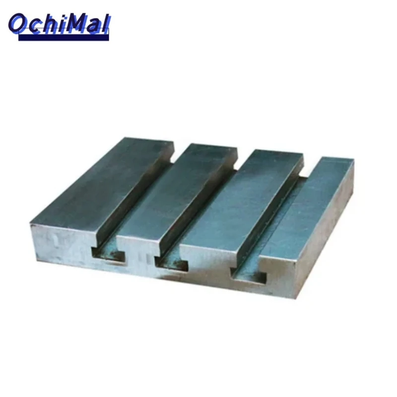 3 Slots Durable Cast Iron Work Platform Cast Iron Surface Plate Welding Table cnc Lathe Miliing Machine Fitting