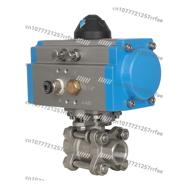 

CF8 Floating Thread SS304 Electric Pneumatic Ball Valve Gas Manufacturer Water Gas Oil Control Customizable OEM