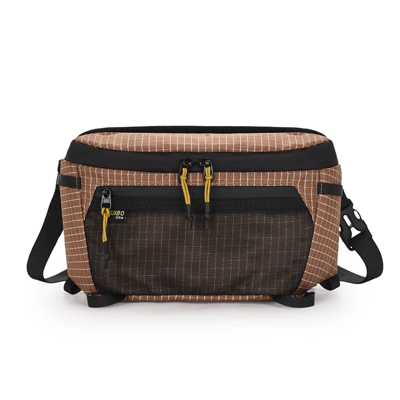 Multifunktionale Brusttasche Outdoor-Wandertasche Leichte Crossbody-Gürteltasche für Reisen Camping Sport Mehrtaschen-Bag