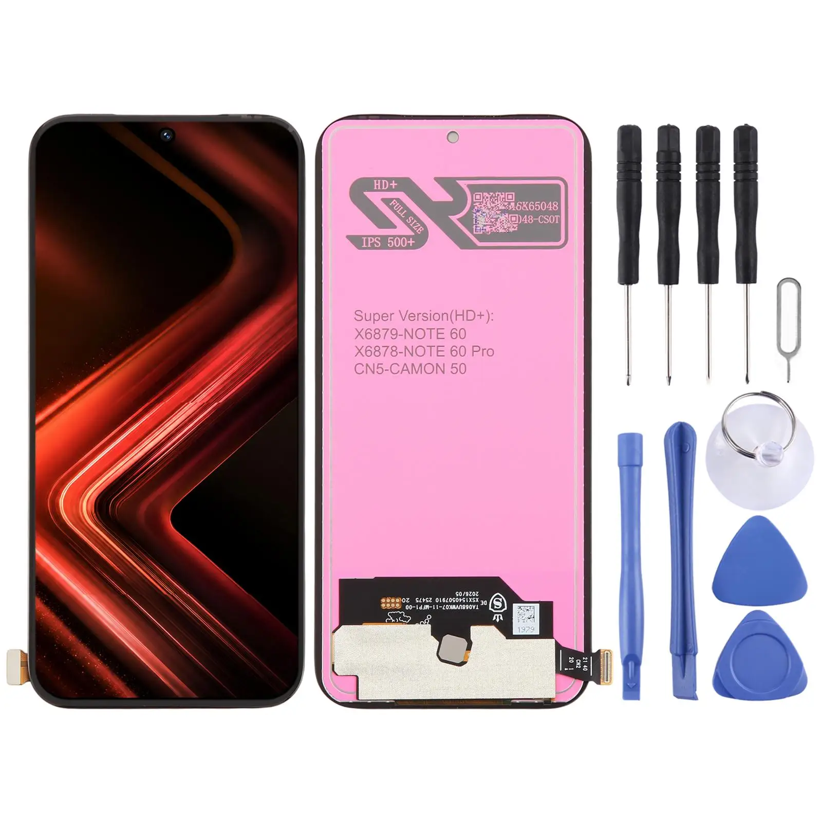 6.78'' Replacement LCD Screen For Infinix GT 50 Pro X6891 OEM LCD Screen with Digitizer Full Assembly