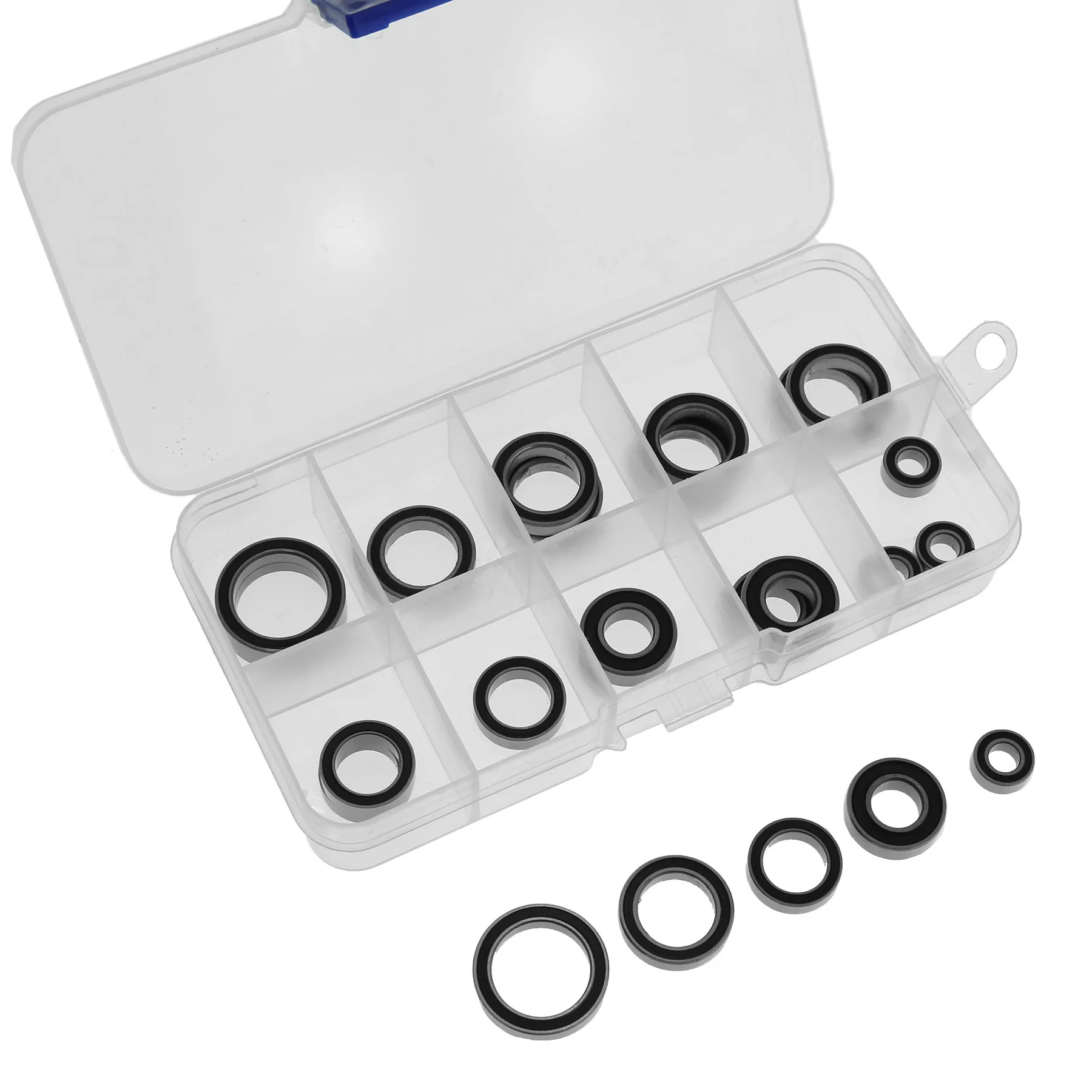 Analyste de roulements complets en acier inoxydable, accessoires de voiture RC, adaptés pour Arrma 1/8, Mojave